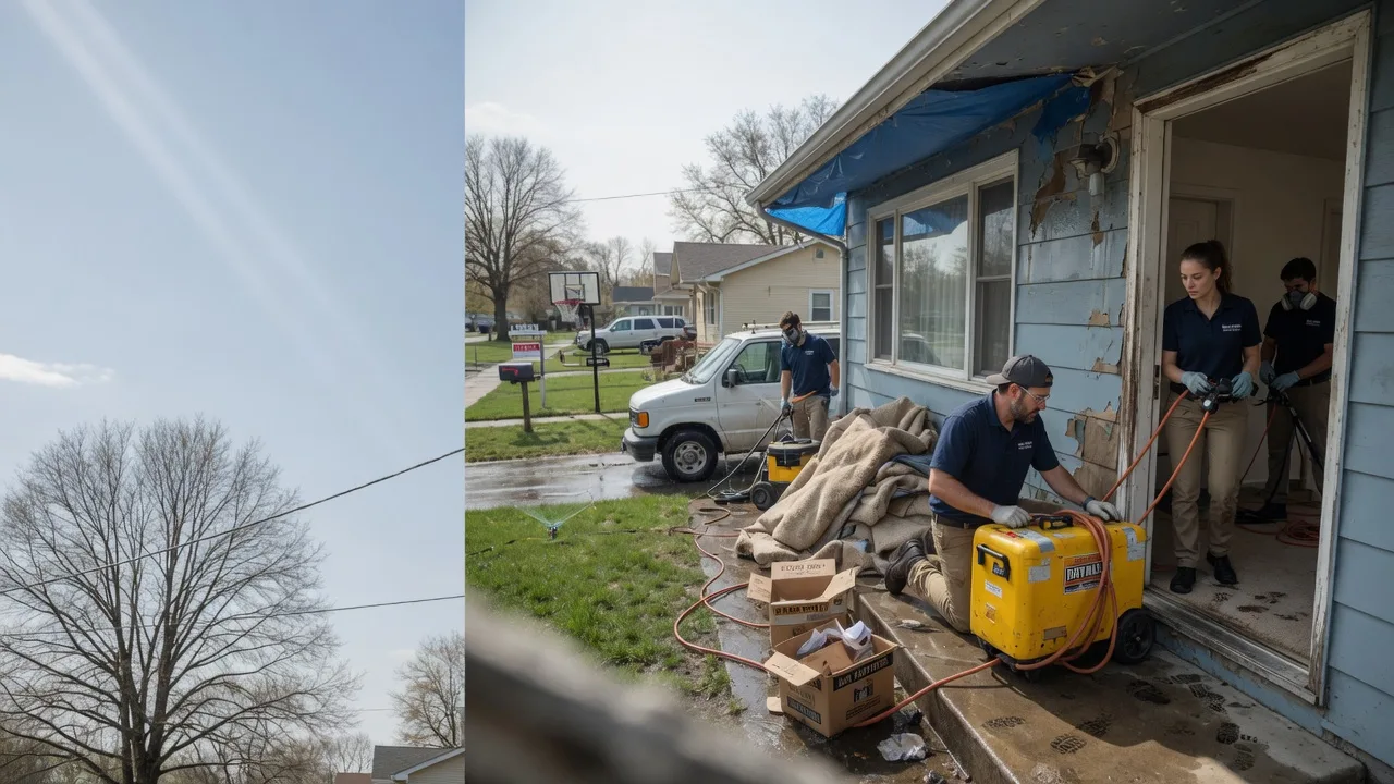 Basement Flood Cleanup in Hammond, LA near me